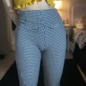 Checkered pants